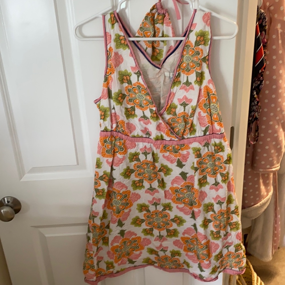 Boden crinkle dress